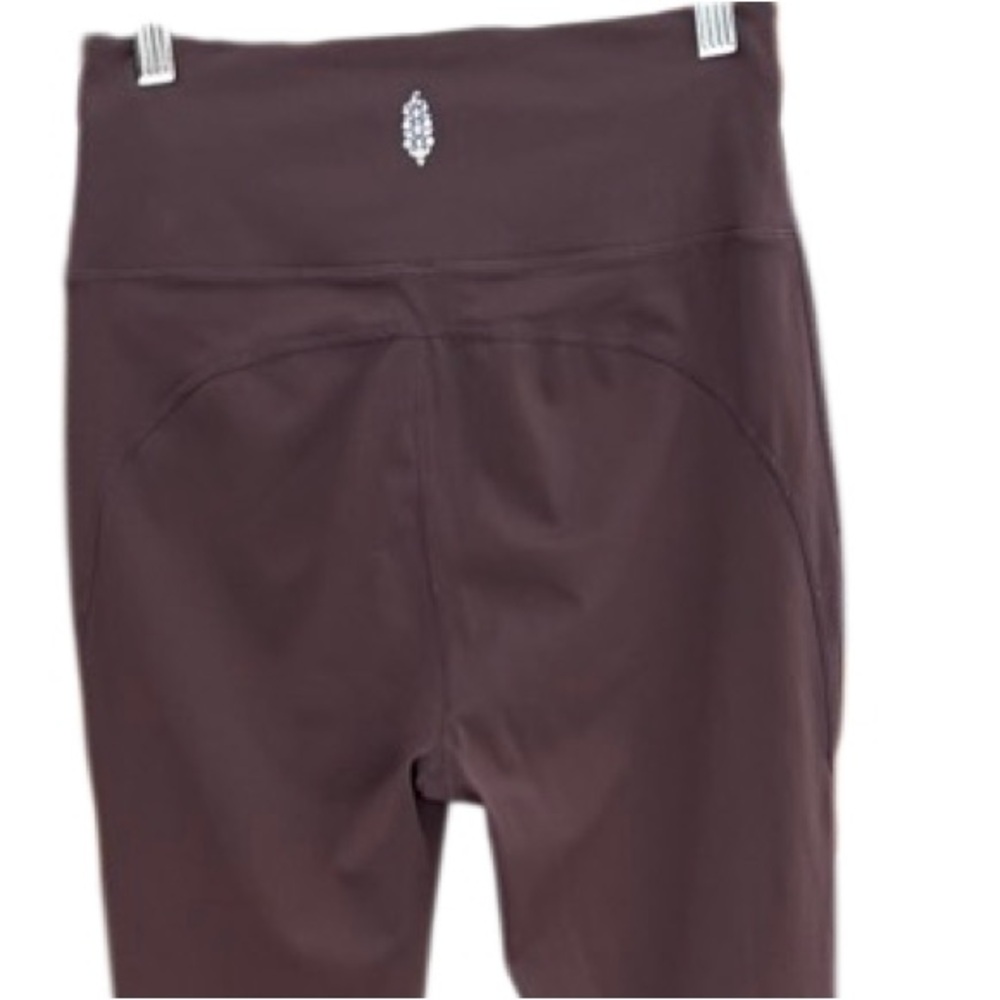 Free People Movement High Rise Ankle Freeform ruched leggings size Small. - Picture 7 of 9
